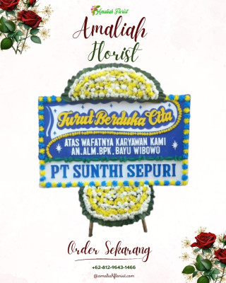 Papan Bunga Duka di Padasari